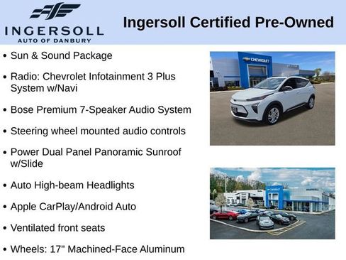 Used 2023 Chevrolet Bolt EUV Premier w/ Sun & Sound Package FWD image 10