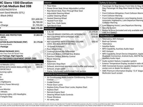 Used 2022 GMC Sierra 1500 Elevation AWD/4WD image 35
