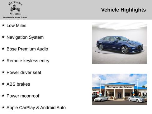 Used 2021 Hyundai Sonata Limited w/ Cargo Package image 14