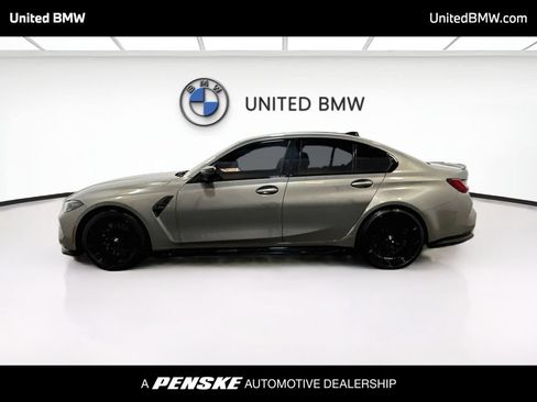 Used 2022 BMW M3 Competition w/ M Carbon Exterior Package RWD image 8