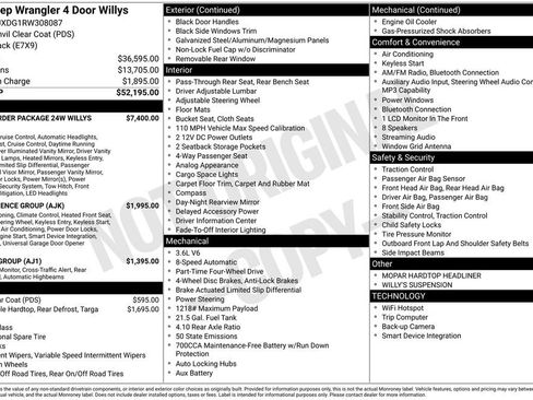 Used 2024 Jeep Wrangler Willys image 36