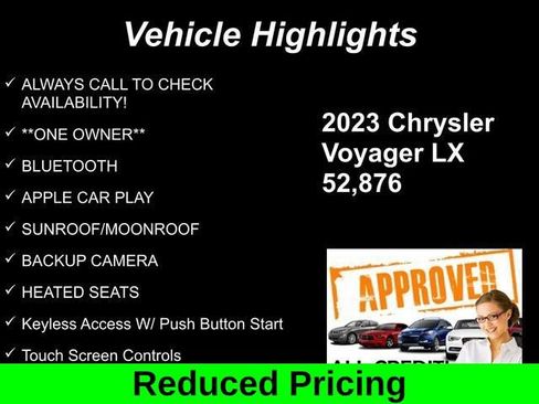 Used 2023 Chrysler Voyager LX FWD image 10