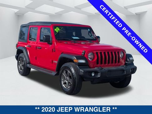 Used 2020 Jeep Wrangler Unlimited Sport S image 2