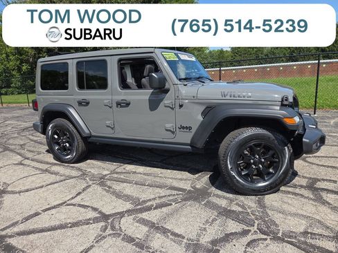 Used 2022 Jeep Wrangler Unlimited Sport AWD/4WD image 1