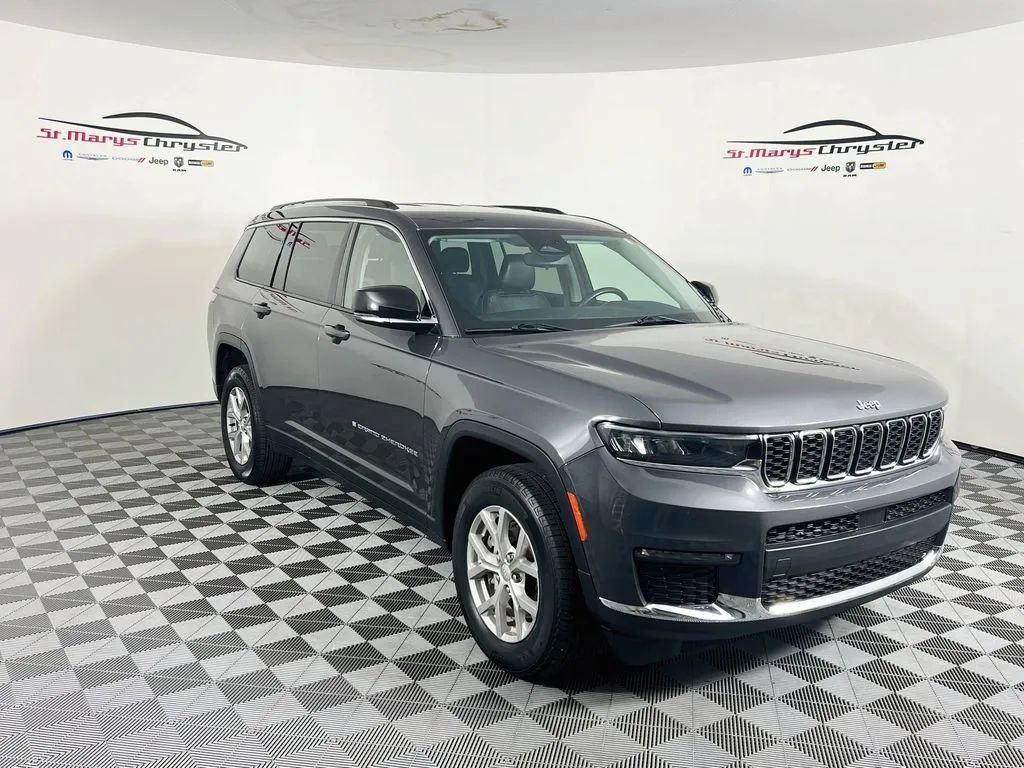 Used 2021 Jeep Grand Cherokee L Limited AWD/4WD image 1
