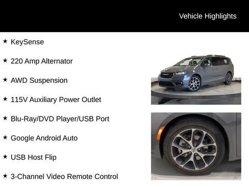 Used 2021 Chrysler Pacifica Limited w/ Uconnect Theater Family Group AWD/4WD image 32