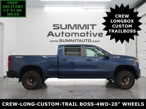Used 2019 Chevrolet Silverado 1500 Custom Trail Boss w/ Custom Convenience Package AWD/4WD image 1