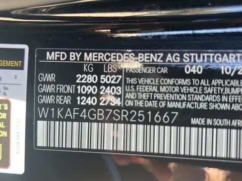 Used 2025 Mercedes-Benz C 300 Sedan image 30