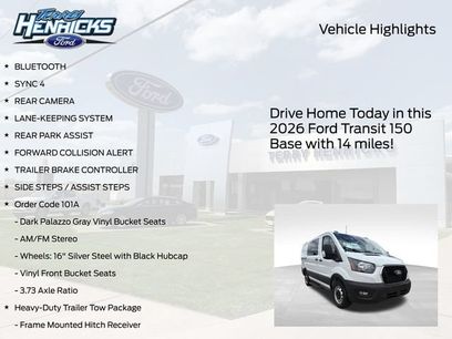 New 2026 Ford Transit 150 Low Roof