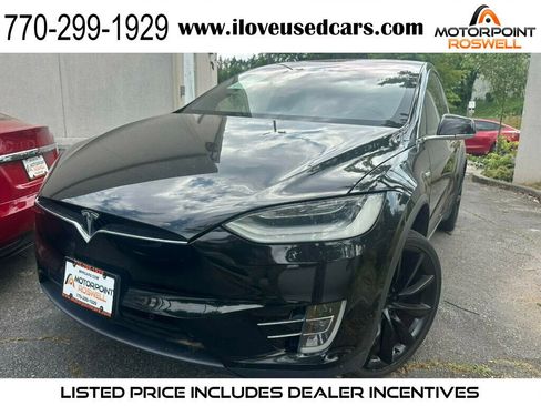 Used 2021 Tesla Model X Long Range AWD/4WD image 1