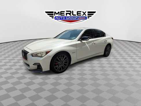Used 2018 INFINITI Q50 Red Sport 400 RWD image 4