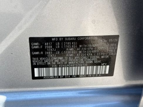New 2026 Subaru Crosstrek 2.5i Premium AWD/4WD image 26
