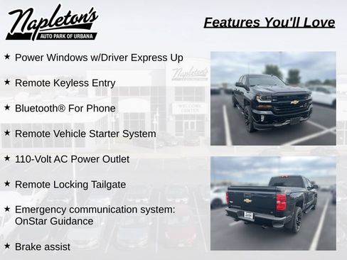 Used 2016 Chevrolet Silverado 1500 LT w/ All Star Edition AWD/4WD image 6