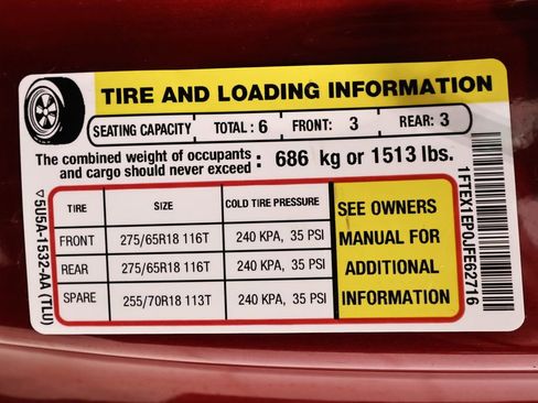 Certified 2018 Ford F150 XLT w/ Equipment Group 301A Mid AWD/4WD image 45