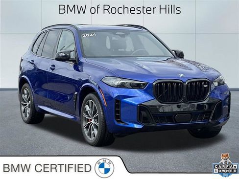 Certified 2024 BMW X5 M60i w/ Climate Comfort Package image 1