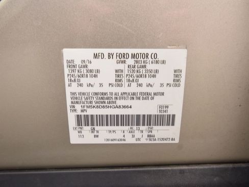 Used 2017 Ford Explorer XLT w/ Equipment Group 202A image 30