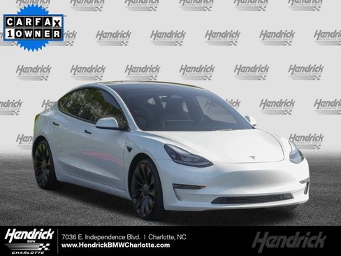 Used 2022 Tesla Model 3 Performance AWD/4WD image 1