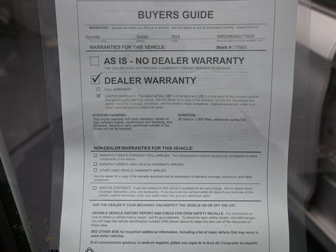 Used 2019 Hyundai Sonata ECO image 33