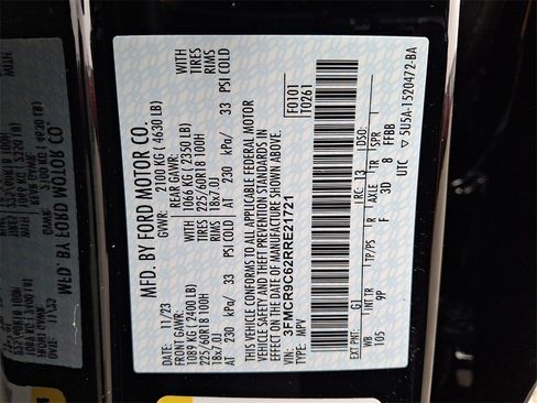 Certified 2024 Ford Bronco Sport Outer Banks w/ Tech Package image 18