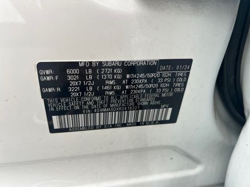 Used 2024 Subaru Ascent Limited AWD/4WD image 16
