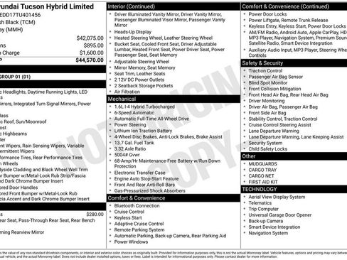 New 2026 Hyundai Tucson Limited AWD/4WD image 4