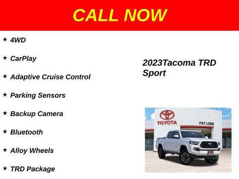 Used 2023 Toyota Tacoma TRD Sport AWD/4WD image 34