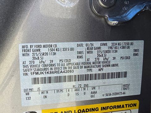 Used 2024 Ford Expedition Max Limited image 39