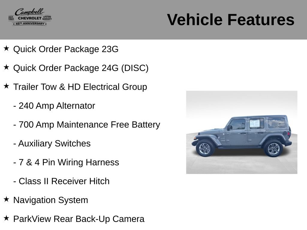Used 2022 Jeep Wrangler Unlimited Sahara AWD/4WD image 5