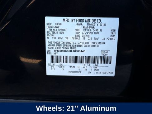 Used 2020 Ford Explorer ST w/ ST Street Pack image 22