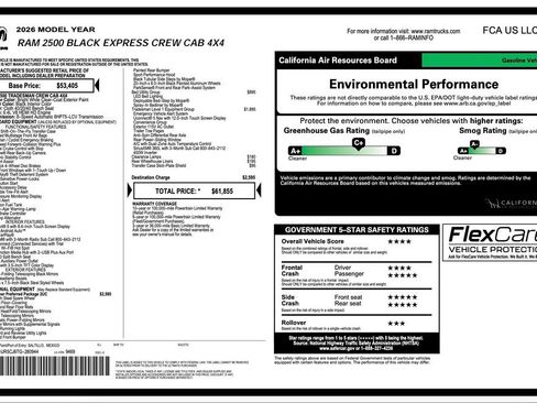 New 2026 RAM 2500 Tradesman image 2