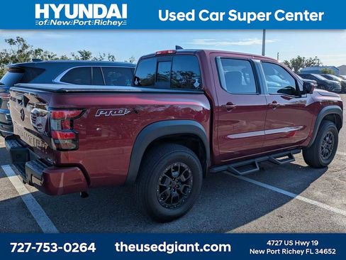 Used 2022 Nissan Frontier Pro-X w/ Pro-X Premium Package RWD image 2