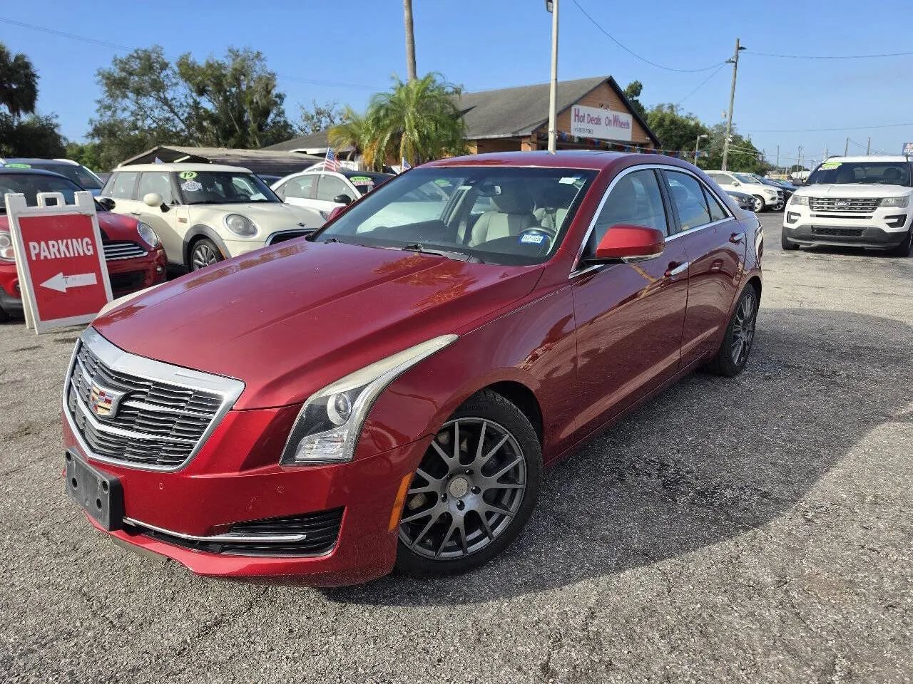 Used 2015 Cadillac ATS Luxury w/ Sun And Sound Package RWD image 1