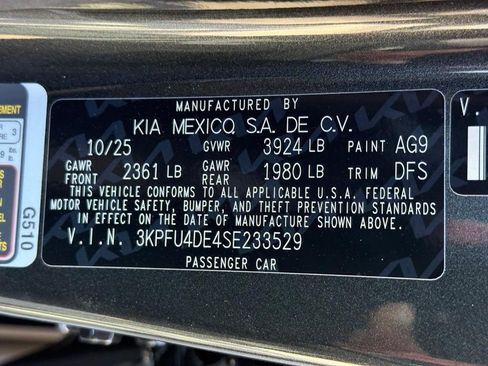 Used 2025 Kia K4 EX FWD image 19
