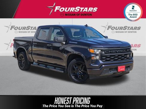 Used 2022 Chevrolet Silverado 1500 Custom RWD image 1