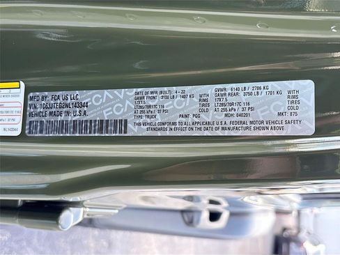 Used 2022 Jeep Gladiator Mojave w/ Cold Weather Group image 36