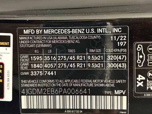 Used 2023 Mercedes-Benz EQS 450+ 4MATIC SUV image 19