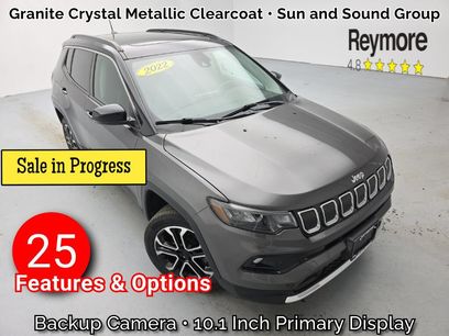 Used 2022 Jeep Compass Limited w/ Sun and Sound Group