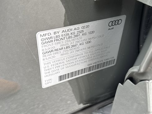 Used 2020 Audi Q3 2.0T Prestige image 37