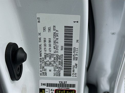 Used 2025 Toyota Tundra SR5 w/ SR5 Convenience Package image 12