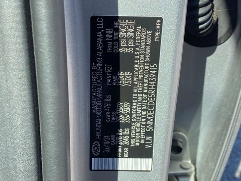 Used 2024 Hyundai Tucson Limited AWD/4WD image 15