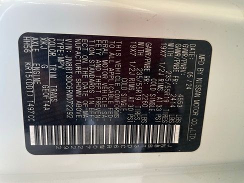 Certified 2024 Nissan Rogue Platinum w/ Platinum Premium Package image 28