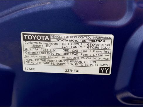 Used 2016 Toyota Prius Two FWD image 17
