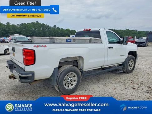 Used 2017 Chevrolet Silverado 2500 W/T w/ WT Fleet Convenience Package AWD/4WD image 4