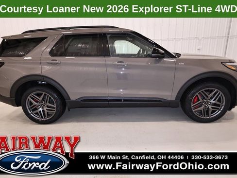 New 2026 Ford Explorer ST-Line w/ ST-Line Street Pack AWD/4WD image 1