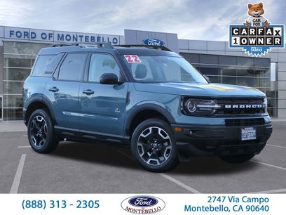 Used 2022 Ford Bronco Sport Outer Banks w/ Tech Package