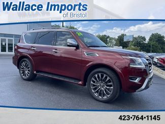 Used 2024 Nissan Armada Platinum w/ Captain's Chairs Package AWD/4WD video 1
