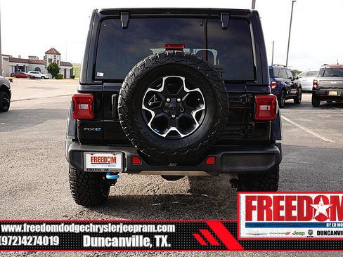 Used 2023 Jeep Wrangler Unlimited Rubicon 4xe w/ Cold Weather Group image 4