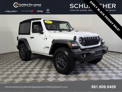 Certified 2024 Jeep Wrangler Sport S