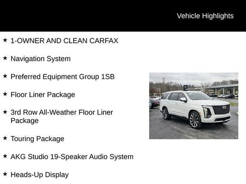 Used 2025 Cadillac Escalade Premium Luxury w/ Touring Package image 5