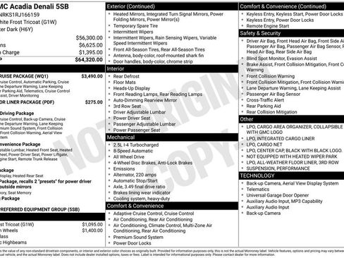 Used 2024 GMC Acadia Denali w/ Super Cruise Package AWD/4WD image 3